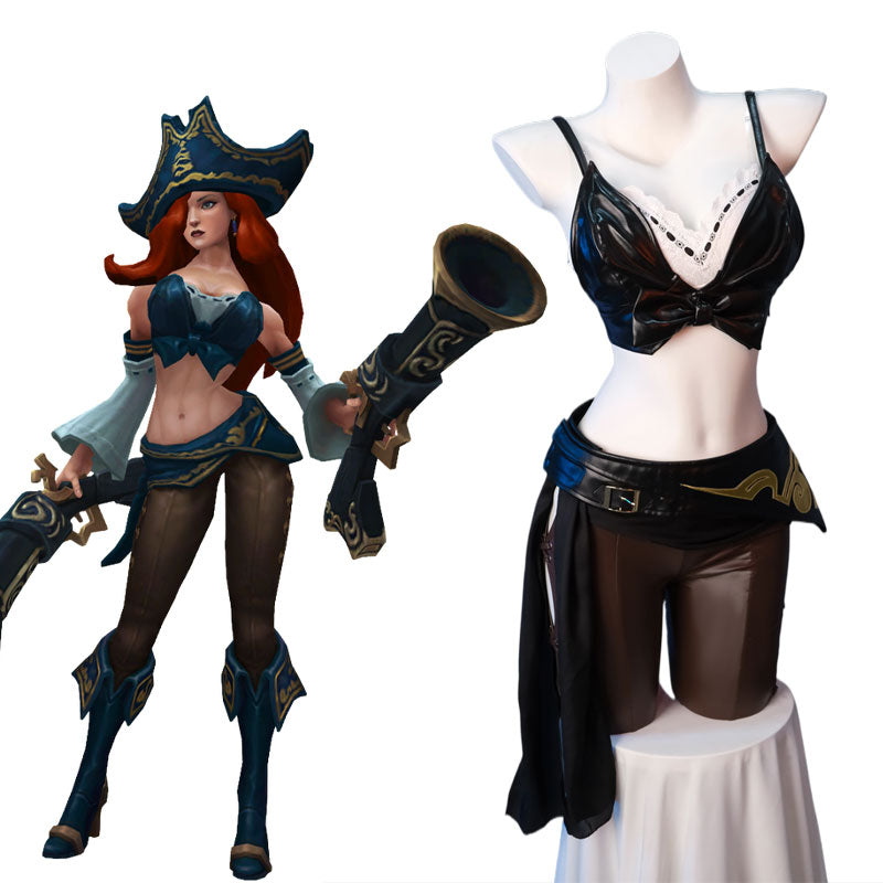 Omgcos LOL Miss Fortune Cosplay Outfit
