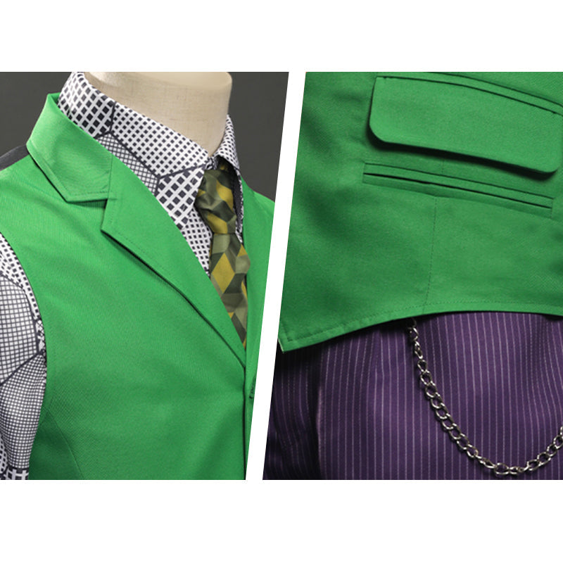 omgcos The Dark Knight Heath Ledger Joker Cosplay Costume