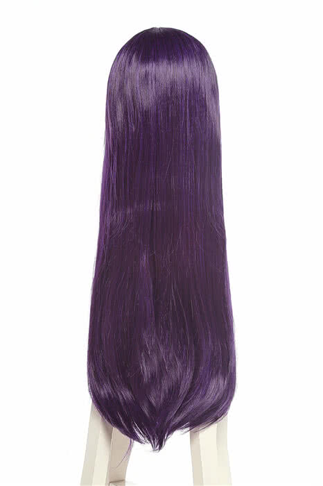 Saenai Heroine no Sodatekata Utaha Kasumigaoka Black Purple Long Straight Women Cosplay Wigs