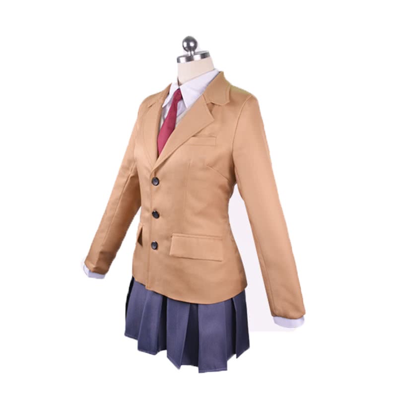 Seishun Buta Yarou wa Bunny Girl Senpai no Yume wo Minai Sakurajima Mai School Uniform Cosplay Costume