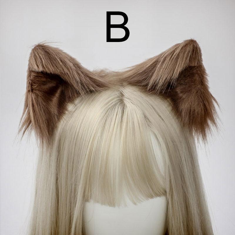 Simulation Fluff Animal Ears Cute Cosplay Headwear