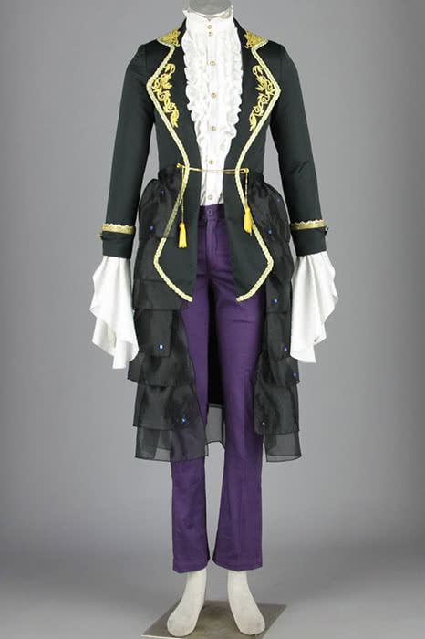 Vocaloid Gakupo Black Cosplay Costume