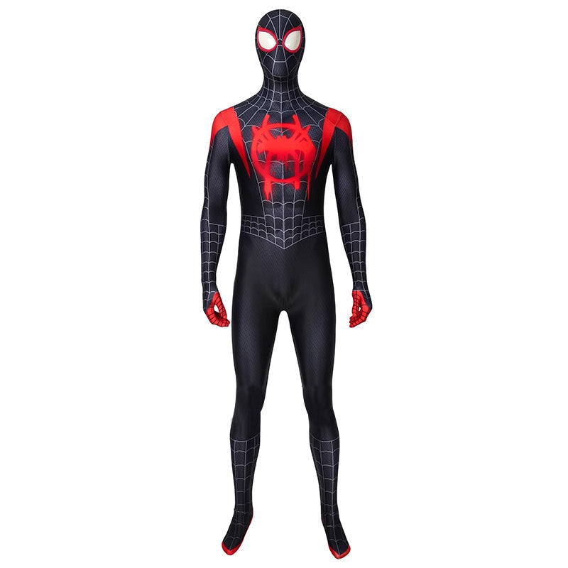 Miles Black Jumpsuit Cosplay Costume