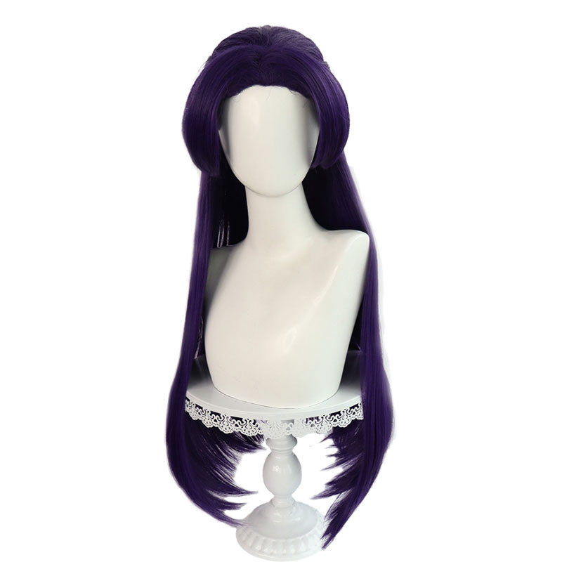 The Apothecary Diaries Jinshi Cosplay Wigs Dark Purple Cosplay Wigs