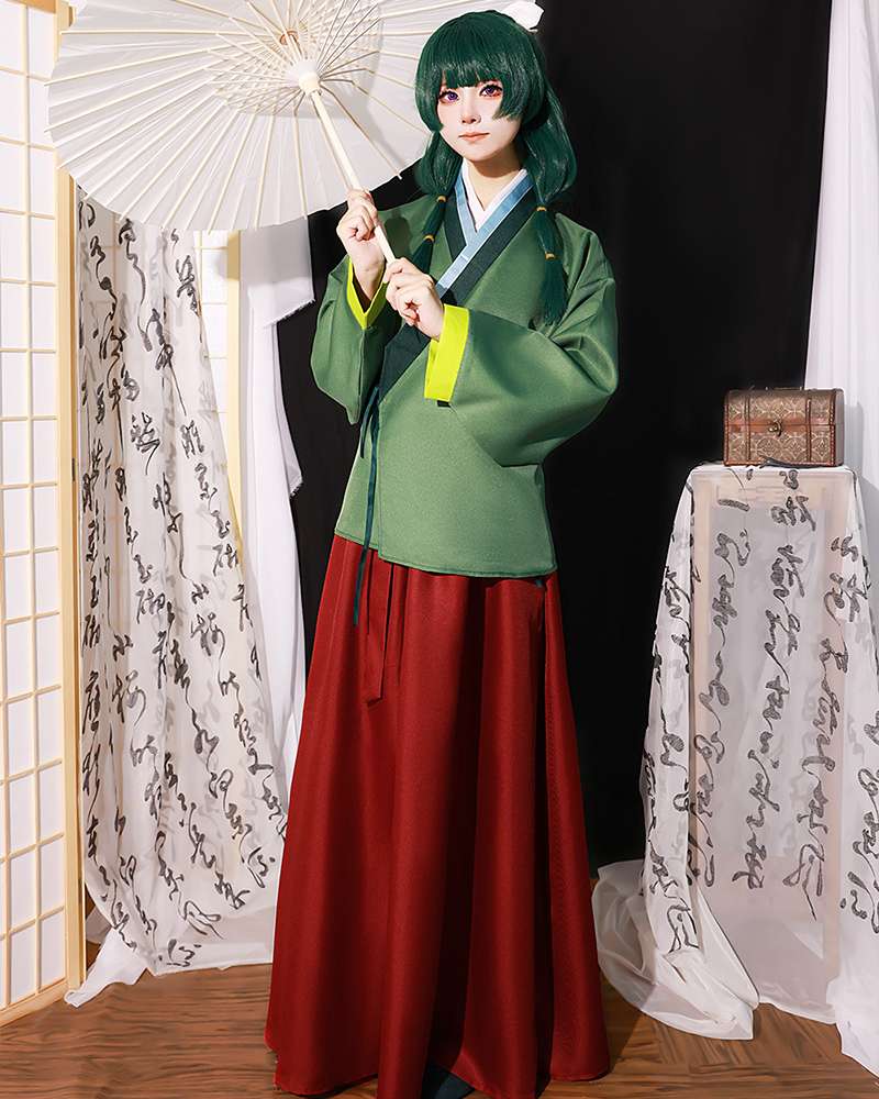 ¡¾Size: XS-3XL¡¿The Apothecary Diaries MaoMao Cosplay Costume