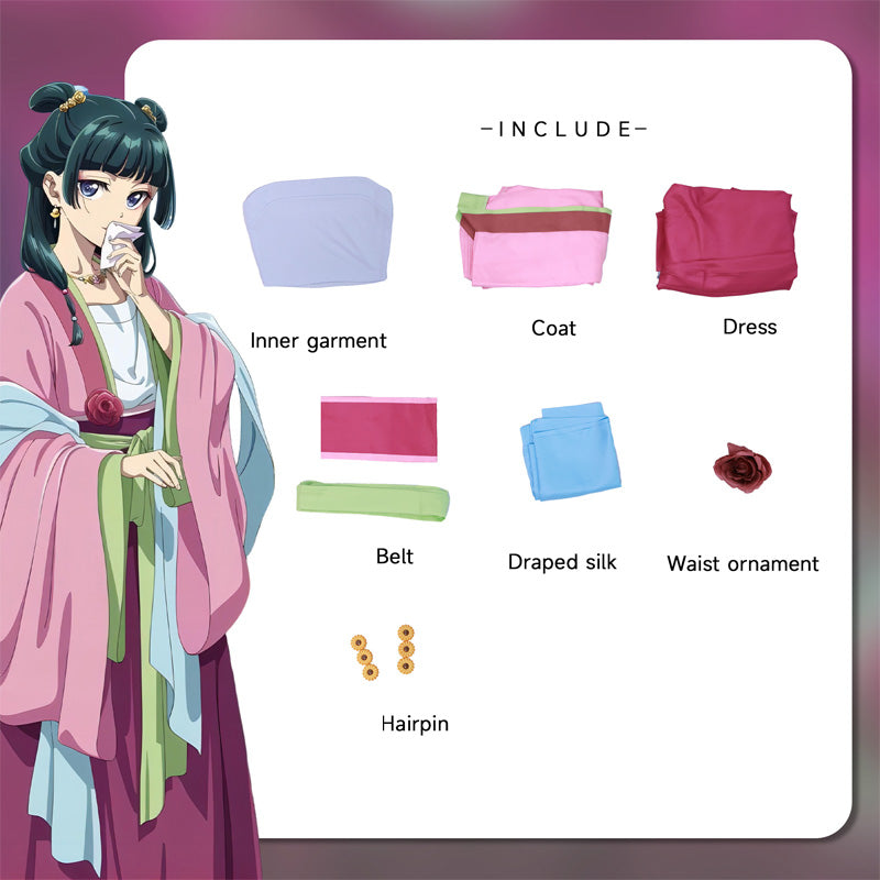 The Apothecary Diaries MaoMao Cosplay Dress Costume