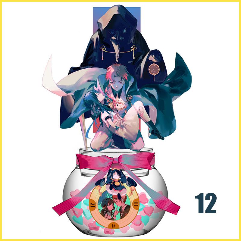 Toilet-Bound Hanako-kun Double Flash Badge & Coloured Paper 8 Style