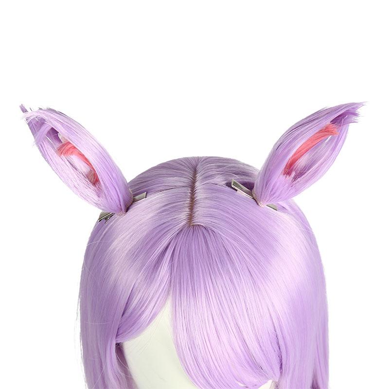 Uma Musume: Pretty Derby Mejiro McQueen Purple Cosplay Wigs With Ears