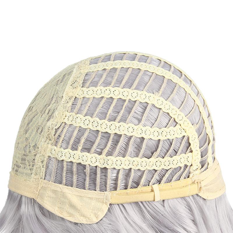 Uma Musume: Pretty Derby Oguri Cap Silver Gray Long Cosplay Wigs With Ears