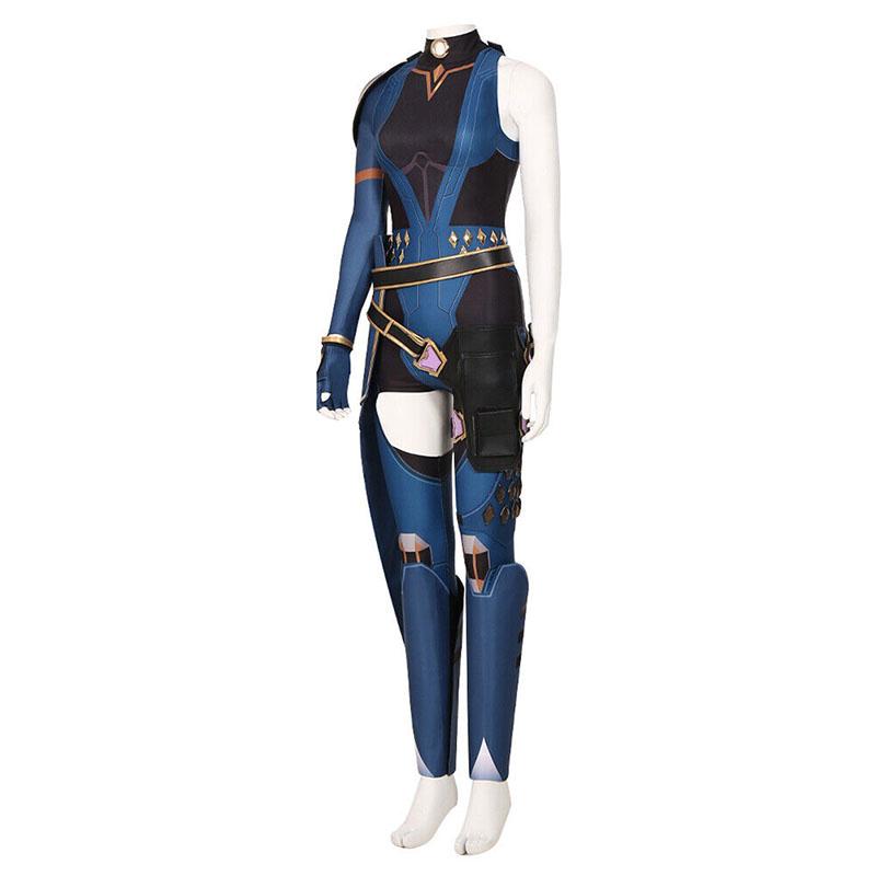 Game Valorant Project A Reyna Cosplay Costume