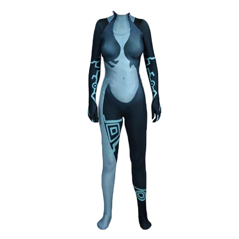 Video?Game?TLOZ??Midna£¨Briella?Hellscythe£©Tights Cosplay Costume