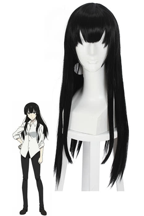 A Corpse Is Buried Under Sakurako's Feet Sakurako Kujo Black Cosplay Wig