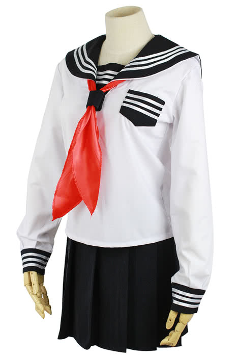 Classic Sexy Skirt Sailor Costume of Students with Long Sleeves