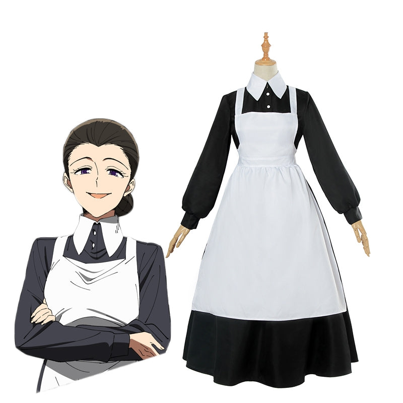 Size: S Last Batch In Stock The Promised Neverland Isabella Nun Dress Cosplay Costume