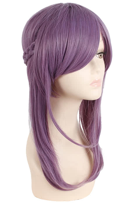 30CM Seraph Of The End Shinoa Hiragi Purple Styled Cosplay Wig
