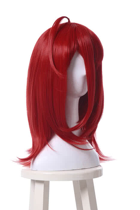 Houseki no Kuni Cinnabar Cosplay Wigs Anime Land of the Lustrous Long Red Costume Wigs