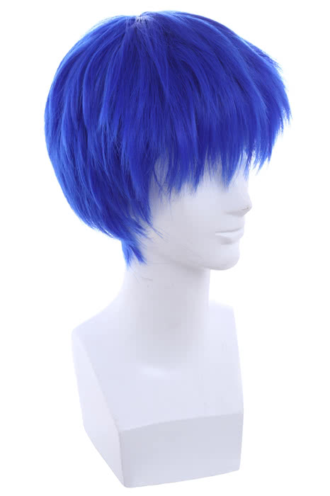 25cm Dark Blue Short Rei Ryugazaki Cosplay Wig
