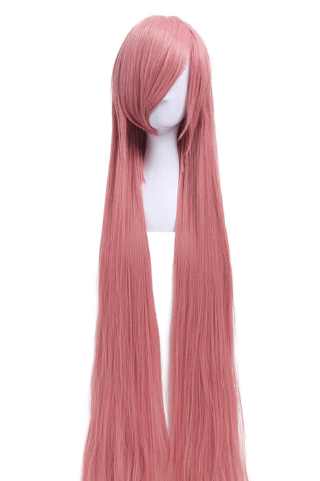 150cm Supper Long Straight Dark Pink Cosplay Party Wigs