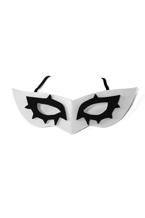 Persona 5 Joker Black And White Plastic Game Cosplay Masks