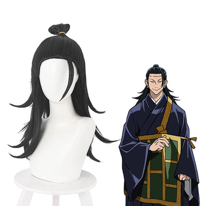 Jujutsu Kaisen Suguru Geto Black Cosplay Wigs