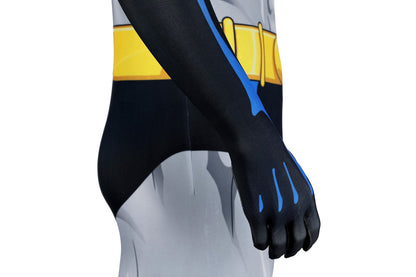 The Batman Bruce Wayne (TV Series) Male Jumpsuit Cosplay Costumes