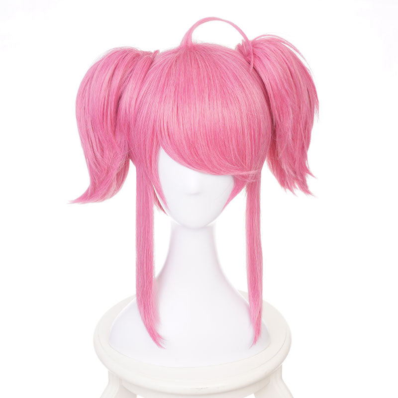LOL Star Guardian Lux Pink Cosplay Wigs
