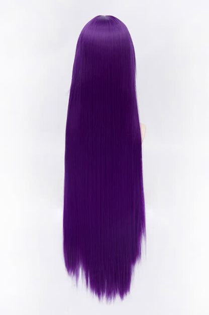 100cm Straight Purple Guilty Crown Shirakiin Riricho Cosplay Wig