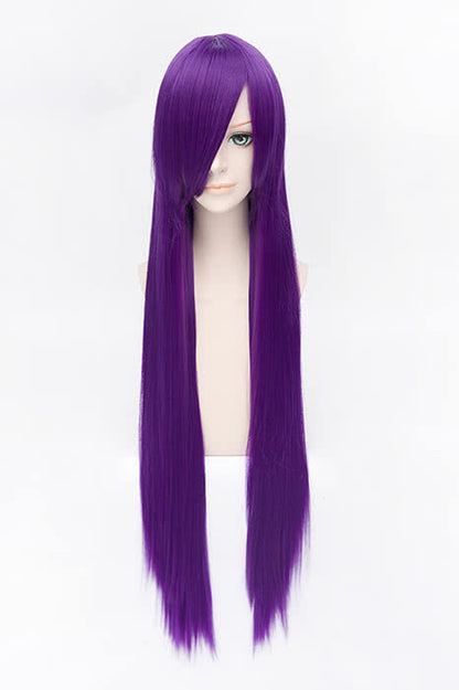 100cm Straight Purple Guilty Crown Shirakiin Riricho Cosplay Wig