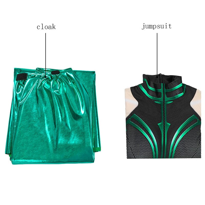 Thor 3 Ragnarok Trailer Hela Jumpsuit Cosplay Costumes