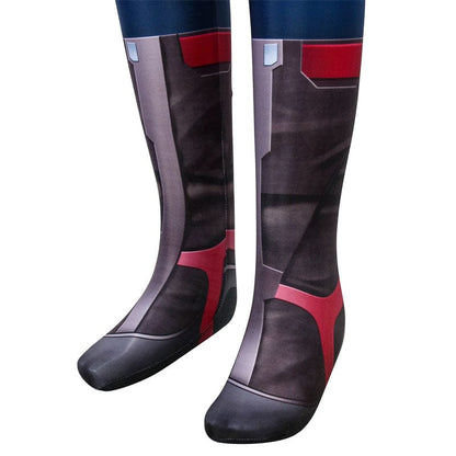 Age of Ultron Captain America Kids Jumpsuit Cosplay Costumes