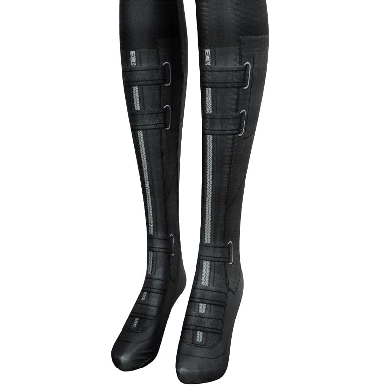 Black Widow Natasha Romanoff Black Suit Jumpsuit Cosplay Costumes