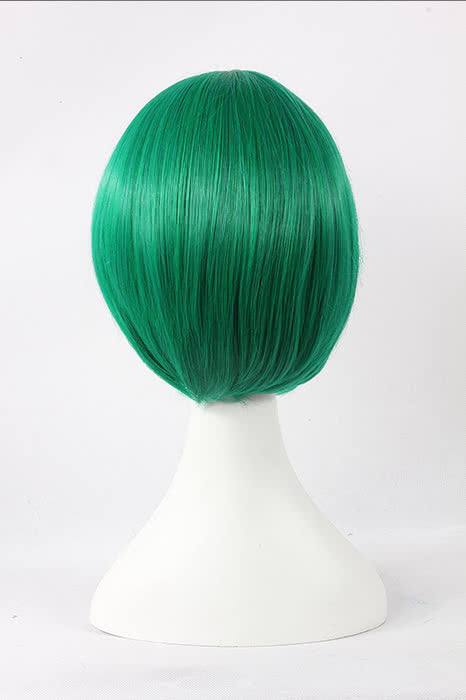 30cm Green Straight Hitman Reborn Fran Cosplay Wig