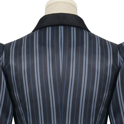 Wicked: For Good Witch Elphaba Black Stripe Suit Cosplay Costumes