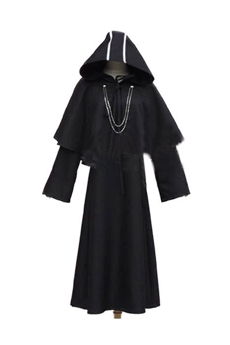Hitman Reborn Mammon Black Cosplay Costume