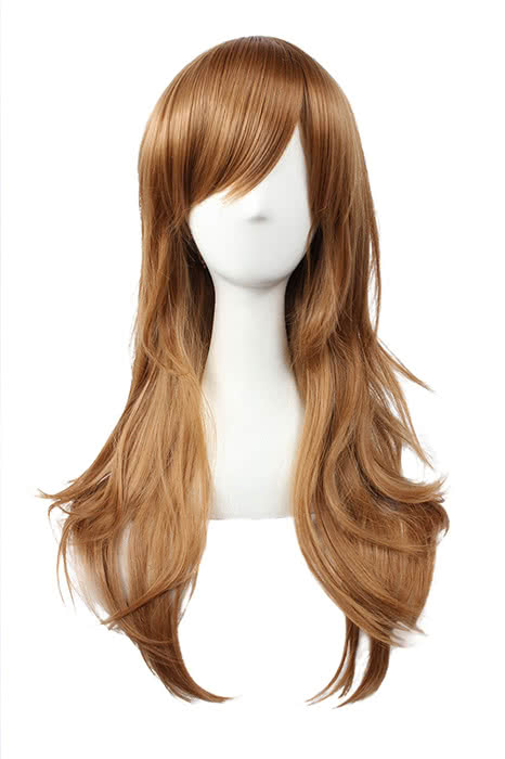 65cm Brown Curly Hitman Reborn Bianchi Cosplay Wig