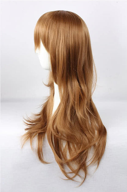 65cm Brown Curly Hitman Reborn Bianchi Cosplay Wig