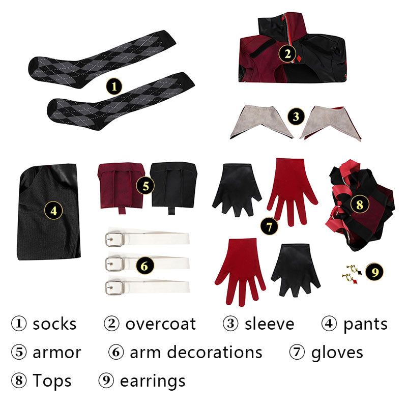 DC Gotham Knight Harley Quinn Boss Cosplay Costumes