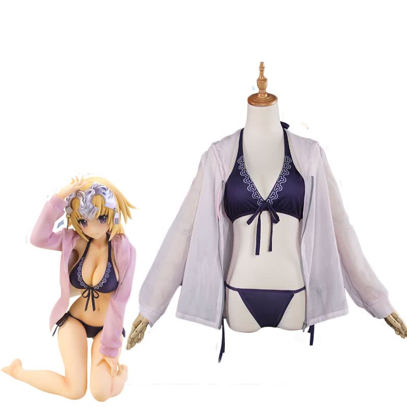 Fate/Grand Order Jeanne d'Arc Summer Swimwear Cosplay Costume