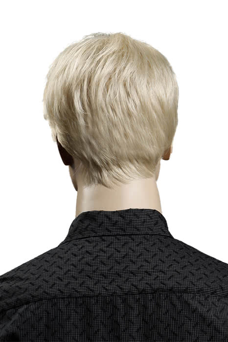 25cm Short  Fashion Wig Blonde 100% Kanekalon Synthetic Man Hair