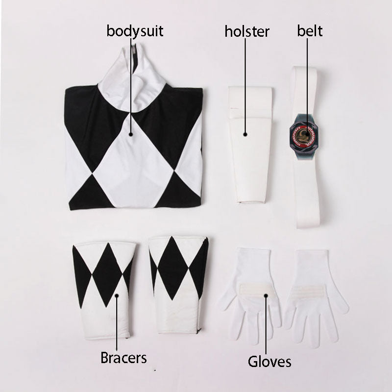 Mighty Morphin Power Rangers Zack Taylor Black Ranger Costumes