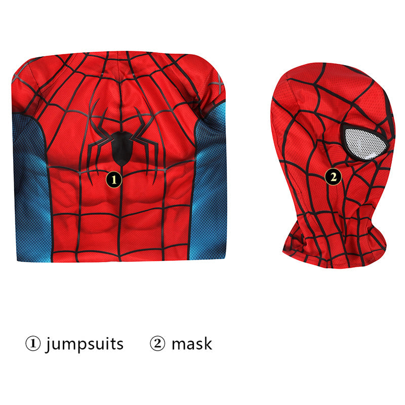 Spider-Man 3 No Way Home Peter Parker Classic Kids Jumpsuit Costumes