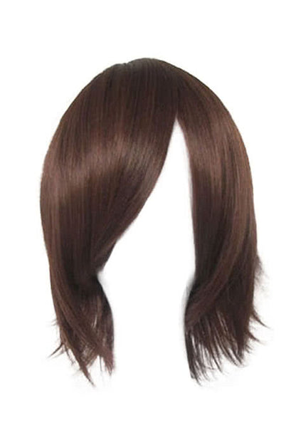 35cm Brown Curly Hakuouki Okita Souji Cosplay Wig