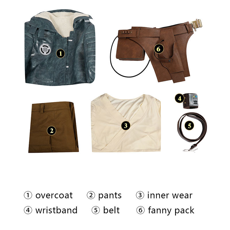 Game Starwars: outlaws Kay Vess Cosplay Costumes