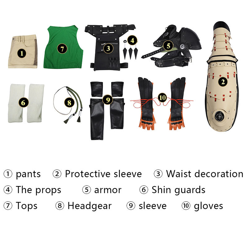 Final Fantasy VII Rebirth Yuffie Kisaragi Cosplay Costumes