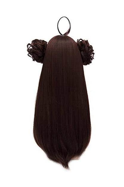 65cm Long Brown Kantai Collection Kongou Cosplay Wig