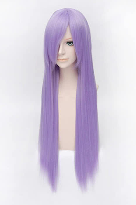 80cm Purple Straight Touhou Project Reisen Udongein Inaba Cosplay Wig