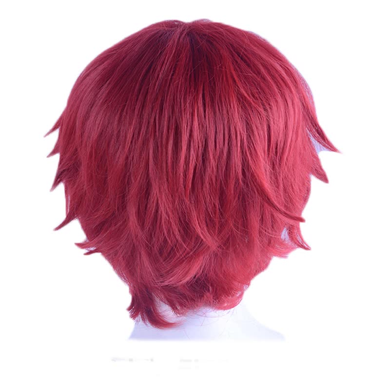 Assassination Classroom Karma Akabane Red Short Cosplay Wig