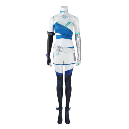 Marvel Rivals Luna Snow Seol Hee Full Set Cosplay Costumes