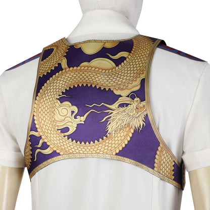 Mortal Kombat 1 MK1 Liu Kang Male Fullset Cosplay Costumes