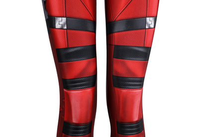 Marvel Deadpool 3 Lady Wade Wilson Jumpsuit Cosplay Costumes